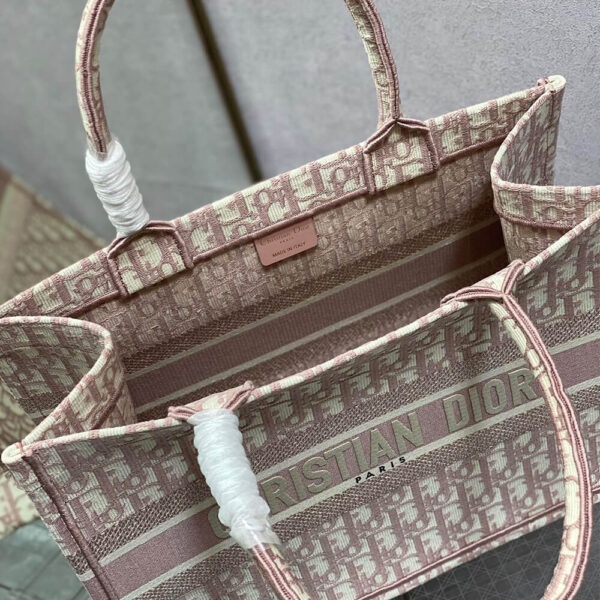 SMALL DIOR BOOK TOTE White - Image 8