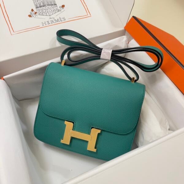 Hermes Constance 19(high-end grade) Lake Blue - Image 2