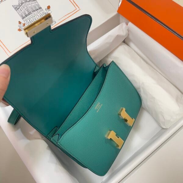 Hermes Constance 19(high-end grade) Lake Blue - Image 6