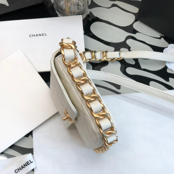 MINI FLAP BAG White - Image 5