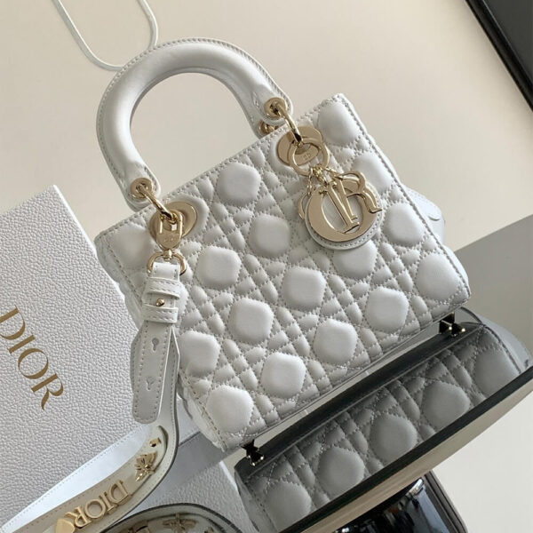 Small Lady Dior My ABCDior Bag Beige - Image 2