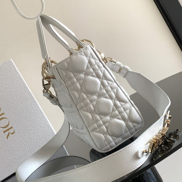 Small Lady Dior My ABCDior Bag Beige - Image 3