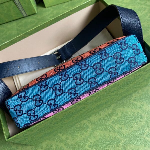 GG Multicolour belt bag Dark Olive - Image 5