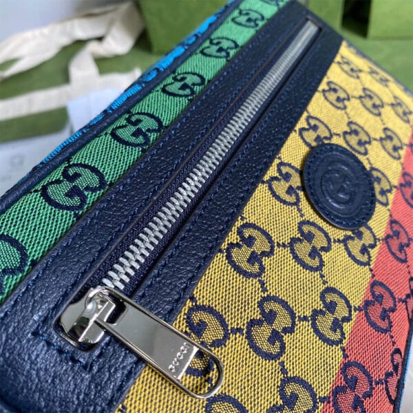 GG Multicolour belt bag Dark Olive - Image 6