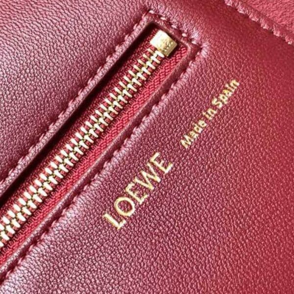 Loewe Medium Squeeze bag in nappa lambskin Pink - Image 7