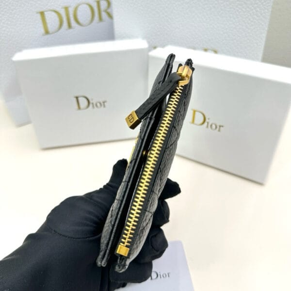 Dior Caro Dahlia Wallet black - Image 5