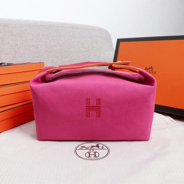 Hermes toiletery bag Red - Image 2