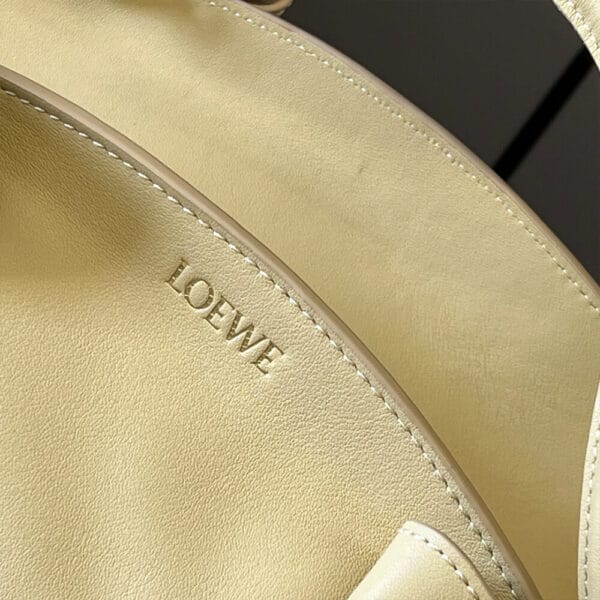 Loewe Small Paseo bag in shiny nappa calfskin(high-end grade) Lake Blue - Image 6