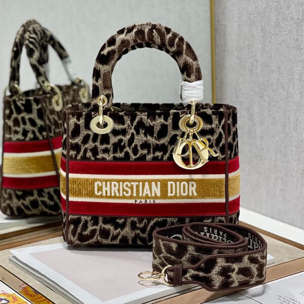 DIOR MEDIUM LADY D-LITE BAG black - Image 2