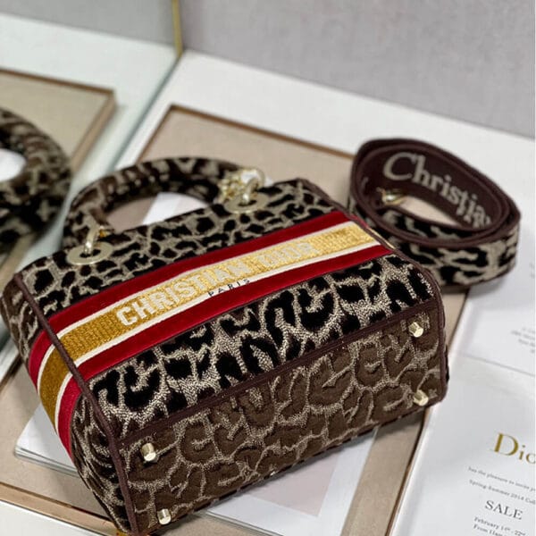 DIOR MEDIUM LADY D-LITE BAG black - Image 5