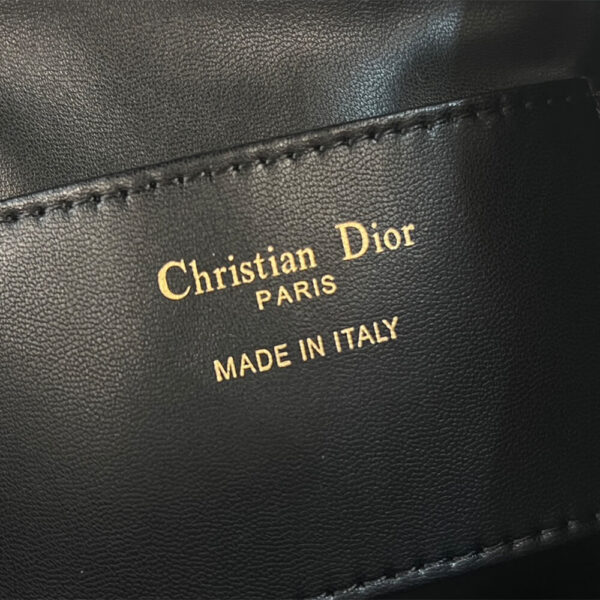 Small Dior Caro Backpack black - Image 7