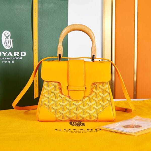 Goyard Saïgon Souple Mini Bag Yellow - Image 2