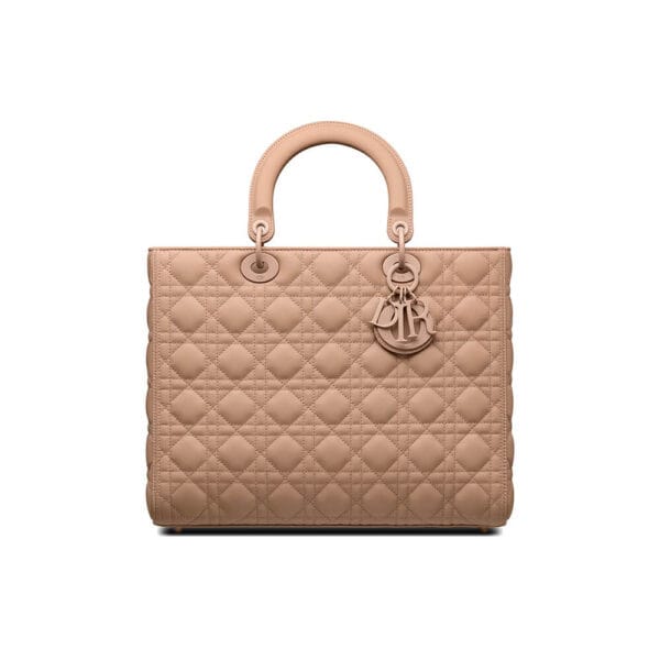 DIOR LARGE LADY DIOR BAG Lake Blue