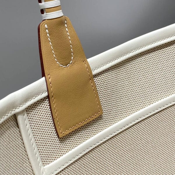 Hermes Steeple 28 bag(high-end grade) Beige - Image 7