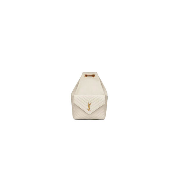 YSL Joe lambskin backpack Beige