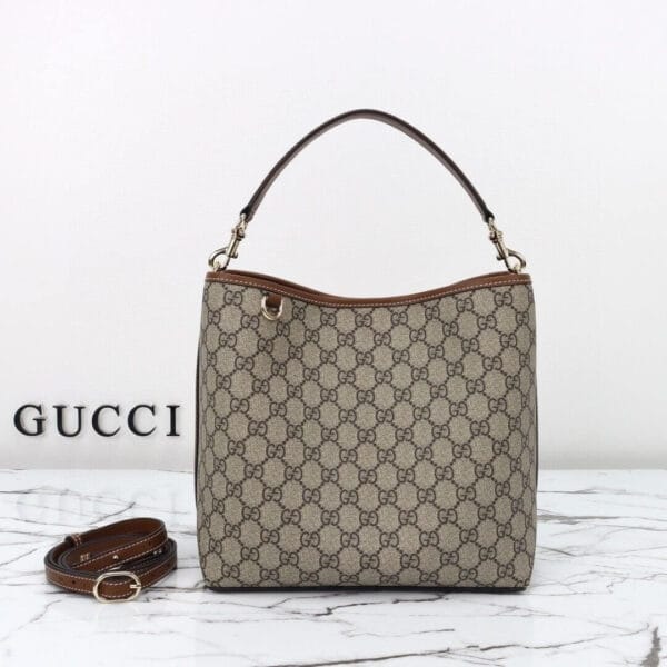 GG Emblem small shoulder bag Beige - Image 2
