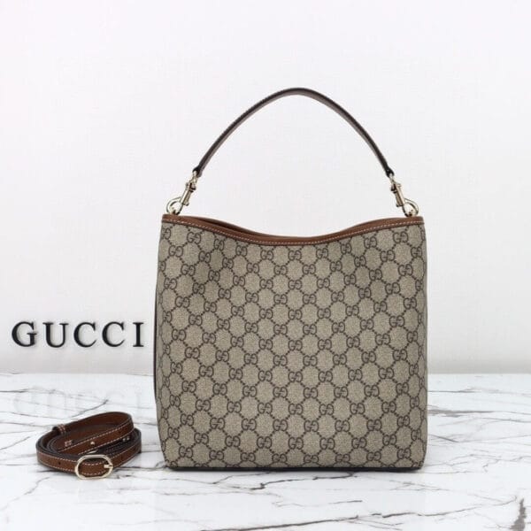 GG Emblem small shoulder bag Beige - Image 4