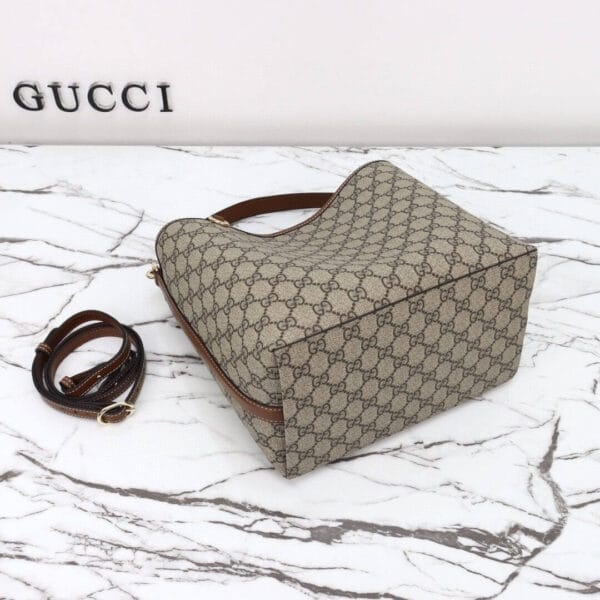 GG Emblem small shoulder bag Beige - Image 5