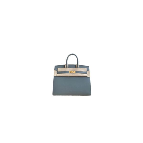 Hermès Birkin 25 Sellier(High-end Grade) Lake Blue