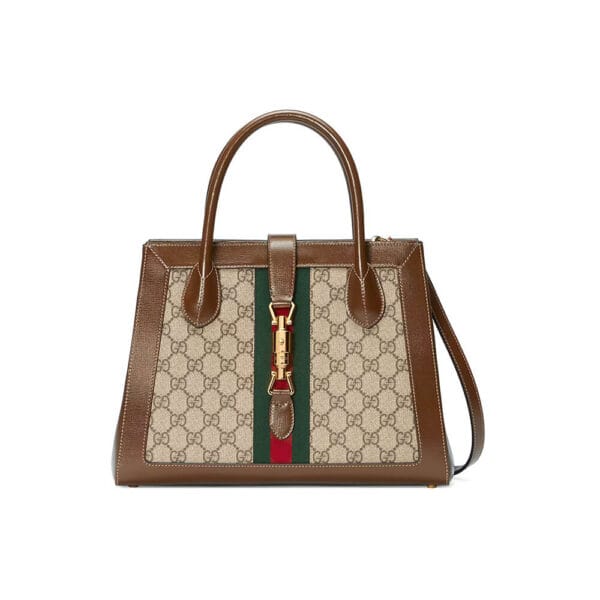 GG Jackie 1961 medium tote bag Medium grey