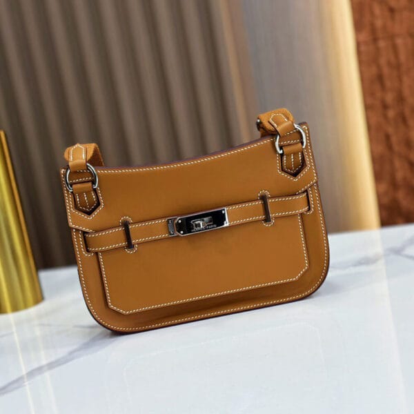 Hermes Jypsiere Mini Khaki - Image 2