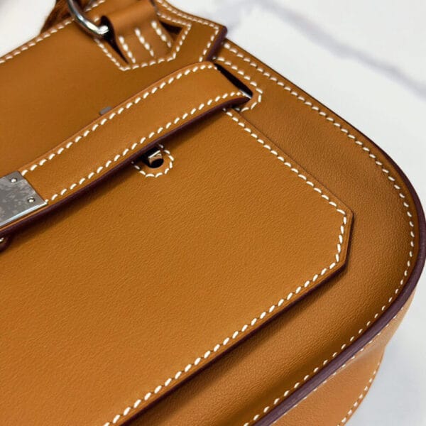 Hermes Jypsiere Mini Khaki - Image 6