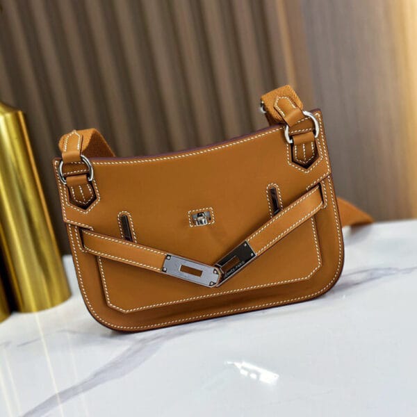 Hermes Jypsiere Mini Khaki - Image 7