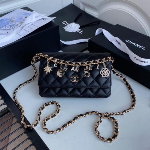 CHANEL Wallet on Chain black - Image 2