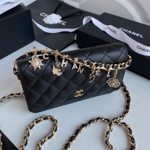 CHANEL Wallet on Chain black - Image 3