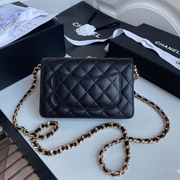 CHANEL Wallet on Chain black - Image 4