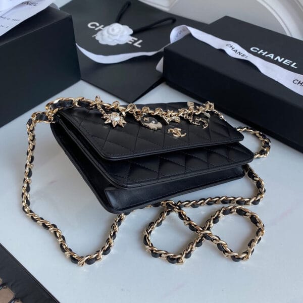 CHANEL Wallet on Chain black - Image 5