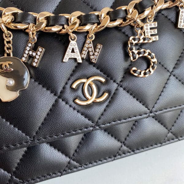 CHANEL Wallet on Chain black - Image 6