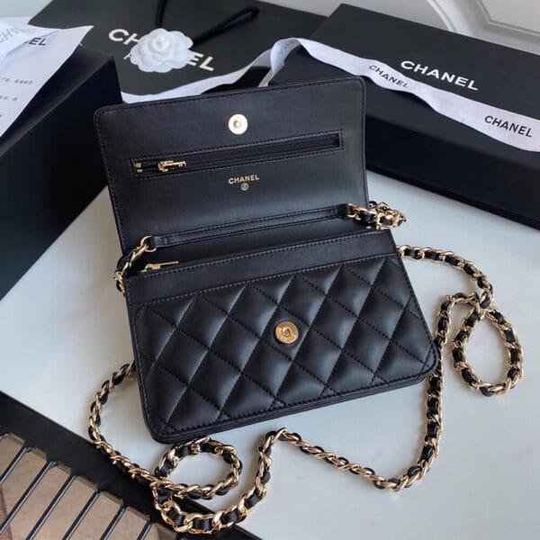 CHANEL Wallet on Chain black - Image 7