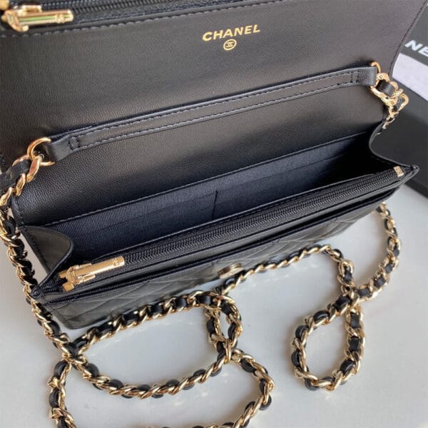 CHANEL Wallet on Chain black - Image 8