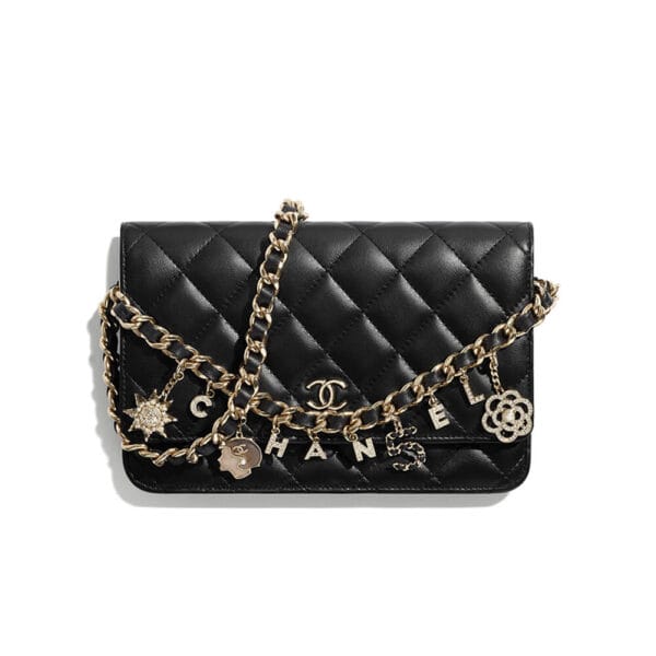 CHANEL Wallet on Chain black
