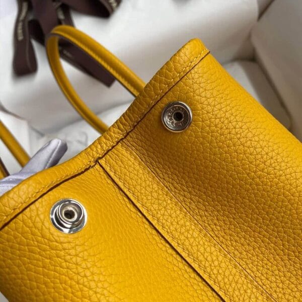 Hermes Garden Party 30 bag Yellow - Image 5