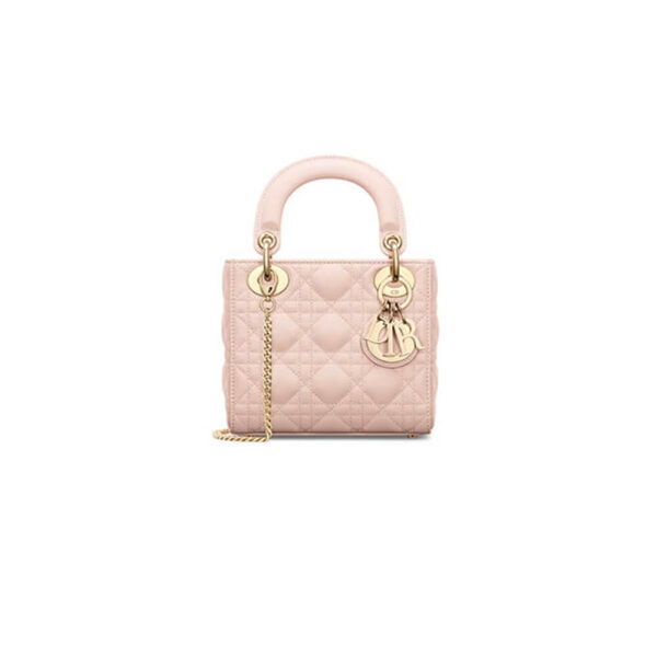 Mini Lady Dior Bag White