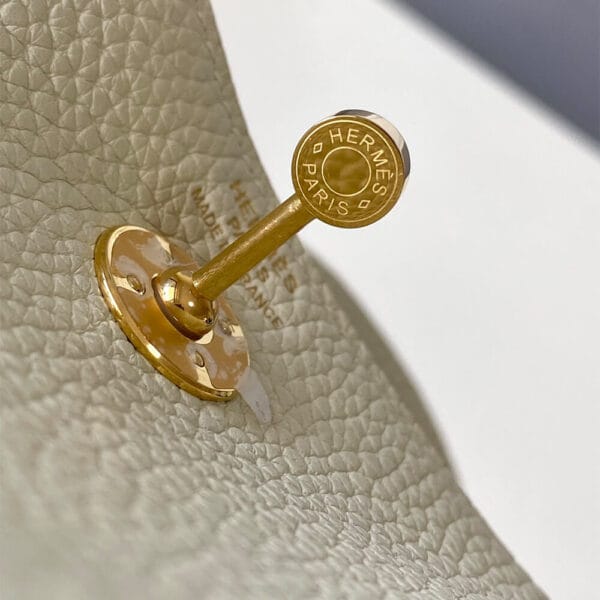 Hermes Lindy Mini Bag Beige - Image 6