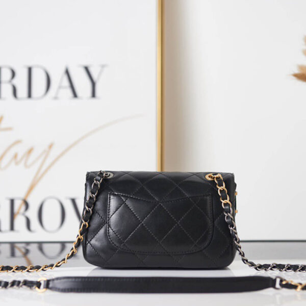 MINI FLAP BAG black - Image 4