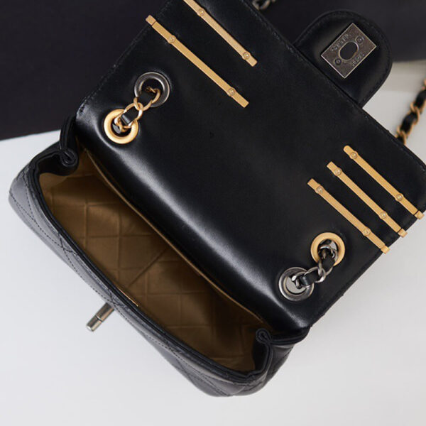 MINI FLAP BAG black - Image 7