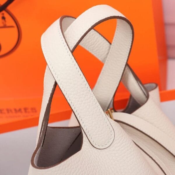 Hermes Picotin Lock 22 bag Beige - Image 5