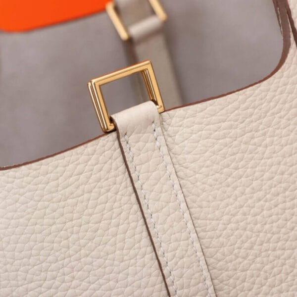 Hermes Picotin Lock 22 bag Beige - Image 7