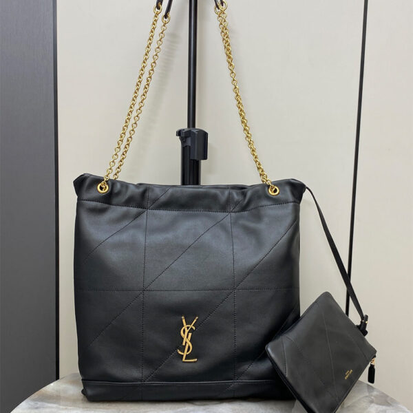 YSL JAMIE 4.3 POCHON in lambskin black - Image 2