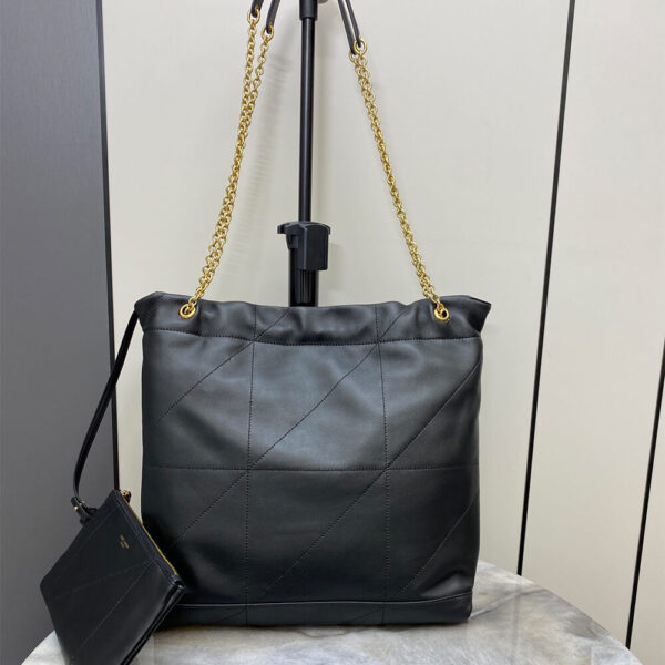 YSL JAMIE 4.3 POCHON in lambskin black - Image 4