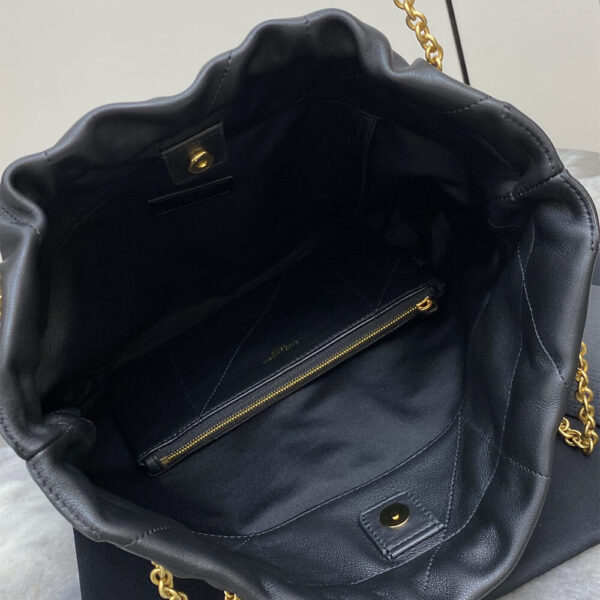 YSL JAMIE 4.3 POCHON in lambskin black - Image 8