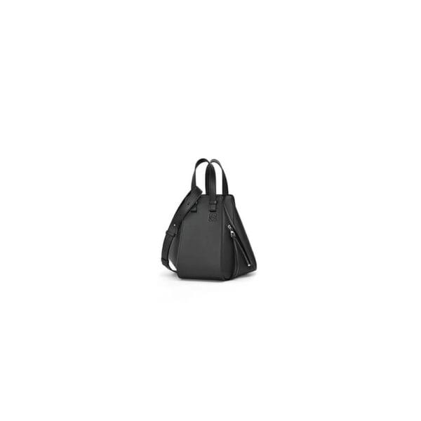 Loewe Small Hammock bag in soft grained calfskin black