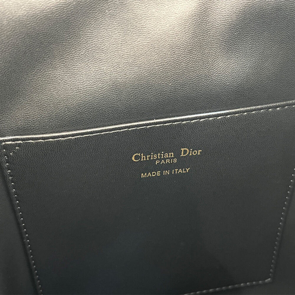 Medium Dior Caro Backpack black - Image 7