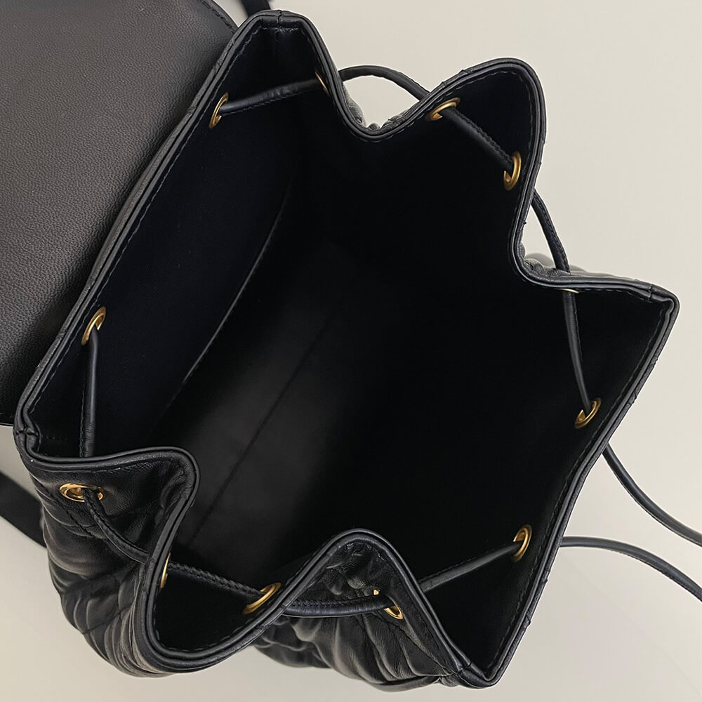 Medium Dior Caro Backpack black - Image 8