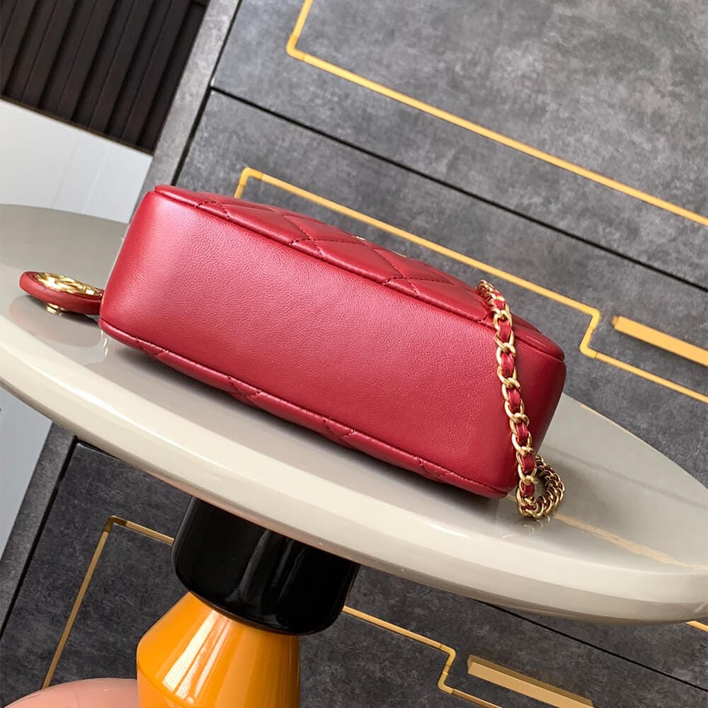 CHANEL Mini Camera Case Khaki - Image 5