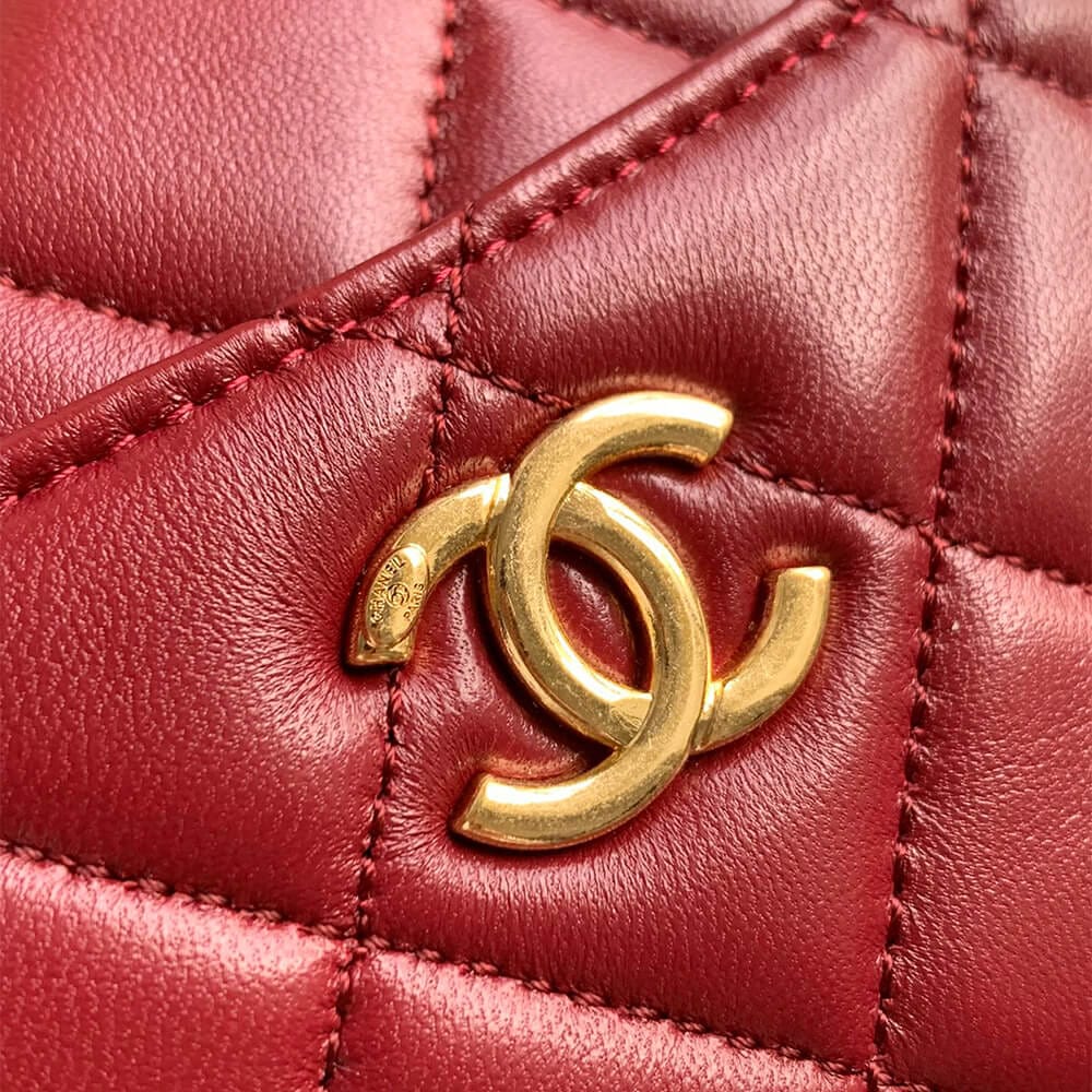 CHANEL Mini Camera Case Khaki - Image 6